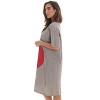 Just Love Short Sleeve Nightgown Sleep Dress for Women Sleepwear - 2 of 3