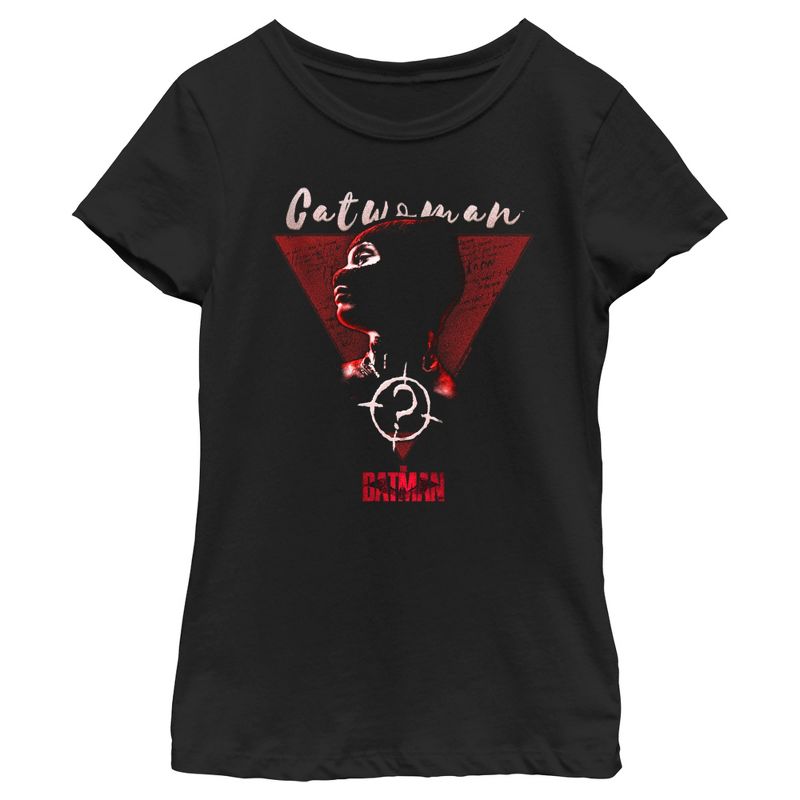 Boy's The Batman Catwoman Poster T-Shirt, 1 of 6