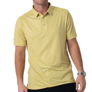 Burlebo Men's Performance Short Sleeve Polo Golf Shirt - 1 of 4