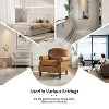 Set of 2 Gianluigi Transitional Vegan Leather Armchair with Nailhead Trim for Bedroom and Living Room  | ARTFUL LIVING DESIGN - 4 of 4