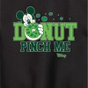 Boys' - Disney - Donut Pinch Me Graphic Long Sleeve Fleece Sweatshirt - 2 of 4