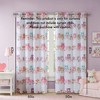 Kumasinova 63"/84" Owl Print Blackout Curtains Panel,Light Blocking Window Curtains with Grommets,Thermal Insulated Kitchen Curtains for Living Room - 2 of 4
