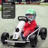Jojoka Kids Go-Kart, 12V Drift Kart with Dual 300W Brushless Motors, 8mph Electric Go Kart, Outdoor Ride On Toy - 3 of 4