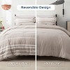5/7 Pcs Bedding Set with Cationic Dyeing for Striking Double-Sided Contrast - 4 of 4