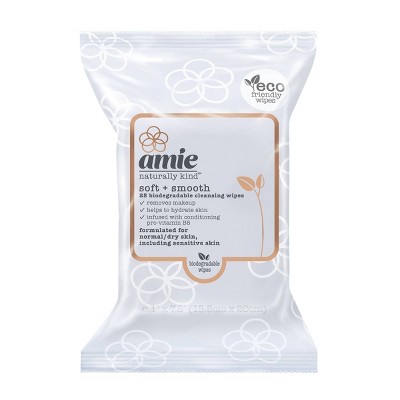 Amie Soft & Smooth Cleansing Wipes - Blue - 25ct