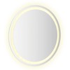 vidaXL LED Bathroom Mirror 23.6" Round - Waterproof and IP65 Rated, Convenient USB Interface, Glass Material, Wall-mounted, Transparent - 4 of 4