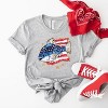 Simply Sage Market Patriotic Fish Short Sleeve Tee - 3 of 4