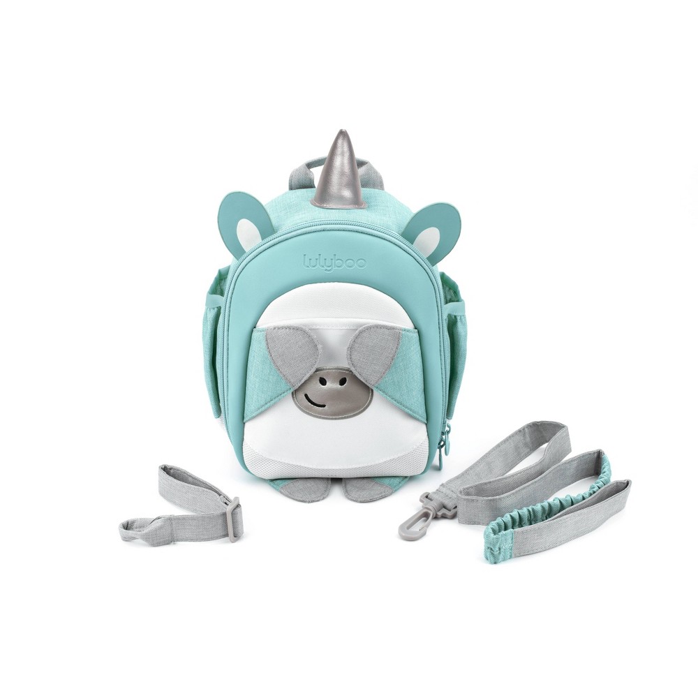 Photos - Baby Safety Products Lulyboo Boo! Unicorn Toddler Backpack with Security Harness - Mint Green 