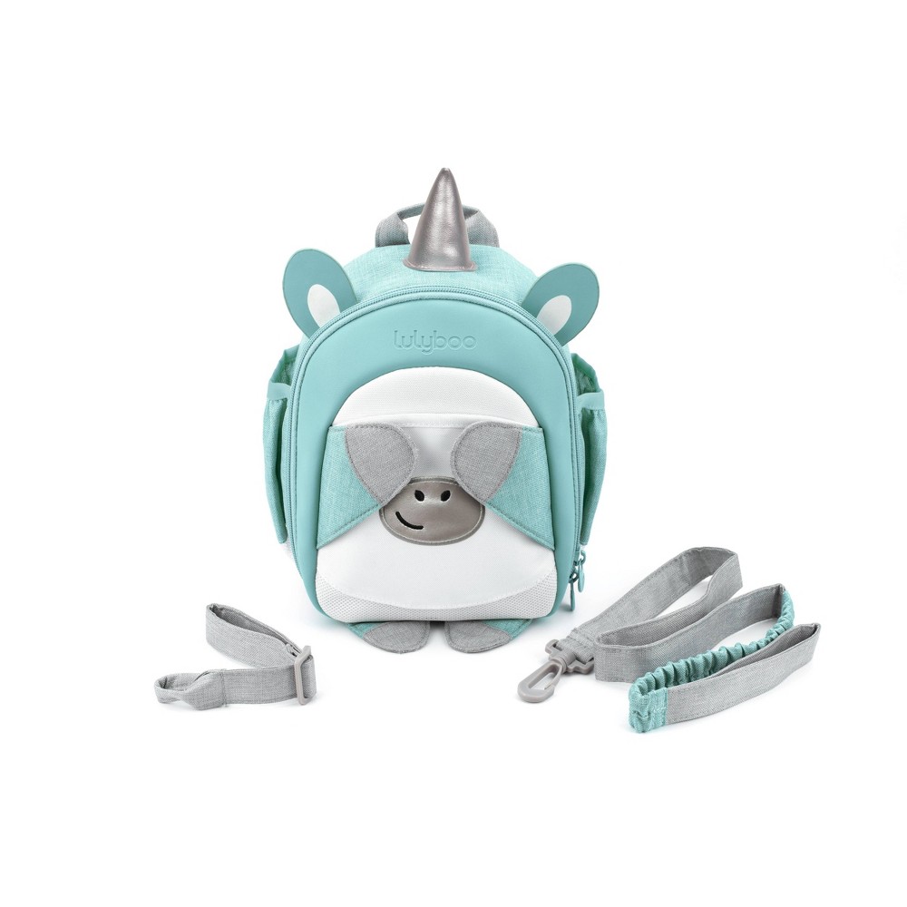 Photos - Backpack Lulyboo Boo! Unicorn Toddler  with Security Harness - Mint Green 
