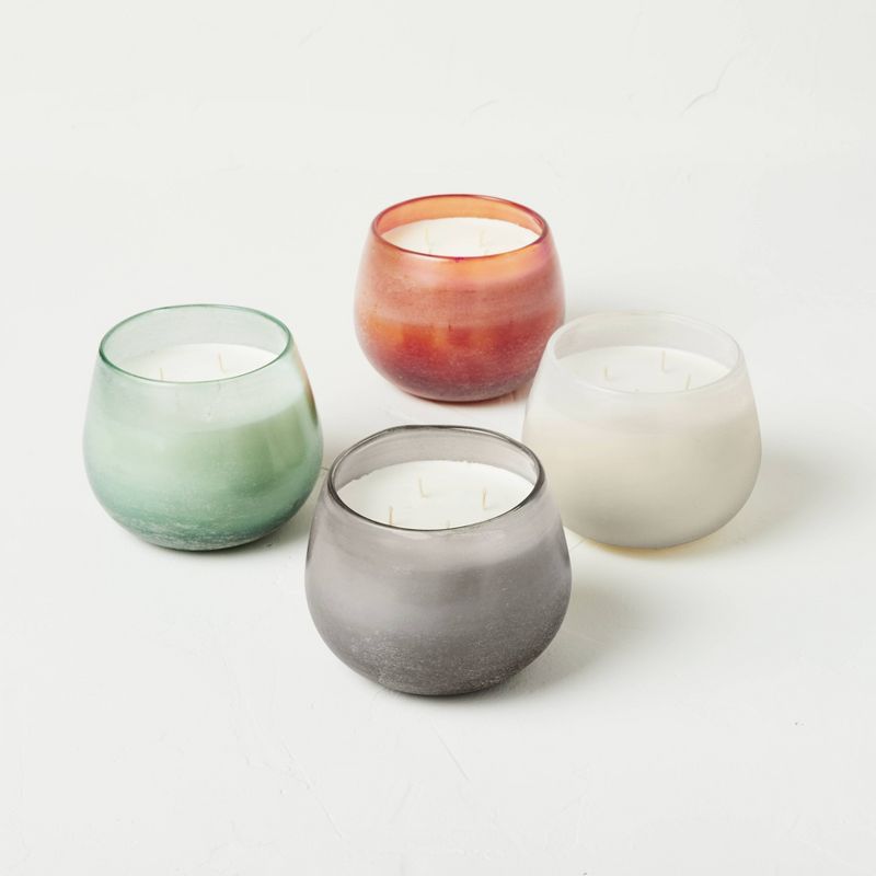 Serenity Fashion Salted Glass Wellness Jar Candle Green - Casaluna™, 6 of 13