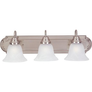 Maxim Lighting Essentials - 801x 3 - Light Vanity in  Satin Nickel - 1 of 1