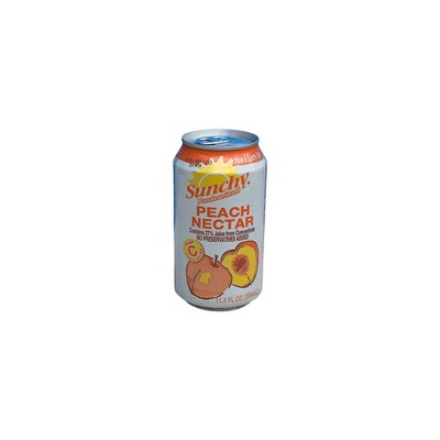 Sunchy Peach Nectar - 11.3 fl oz Can