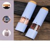 2pcs Electric Salt and Pepper Grinder Set, Automatic Shakers Mill  Powered One Hand Operation Salt Pepper Mill for Kitchen Gadgets Pink - 3 of 4