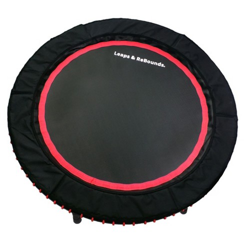 Silent Foldable Trampoline 40'', Exercise Fitness Trampoline with