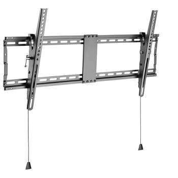 Monoprice Low Profile Extra Wide Tilt TV Wall Mount Bracket for LED TVs 43in to 90in Max Weight 154 lbs. VESA up to 800x400 Fits Curved Screens