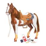 Our Generation Pinto Horse Accessory set for 20" Dolls
