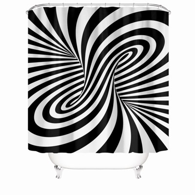 Stun Pillar Shower Curtains for Bathroom Waterproof Fabric Bath Curtain Durable Soft Stylish Bathroom Decor 72x72 Inch