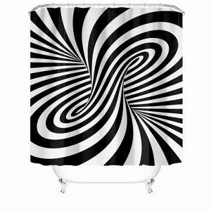 Stun Pillar Shower Curtains for Bathroom Waterproof Fabric Bath Curtain Durable Soft Stylish Bathroom Decor 72x72 Inch - 1 of 1