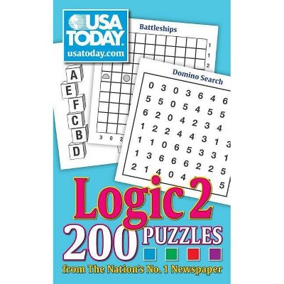 USA Today Logic 2 - (USA Today Puzzles) by  Usa Today (Paperback)