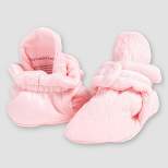 Burt's Bees Baby® Baby Girls' Quilted Bee Organic Cotton Booties - Pink 