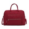 MKF Collection Jayla Solid Quilted Cotton Women’s Duffle Bag by Mia K - 2 of 4