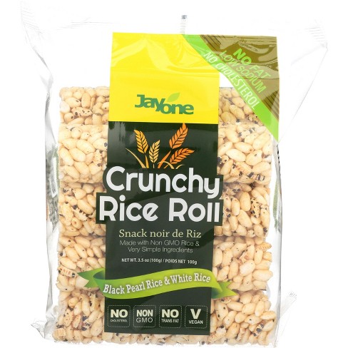 Jayone Crunchy Black Pearl Rice And White Rice Roll - 3.5 Oz : Target