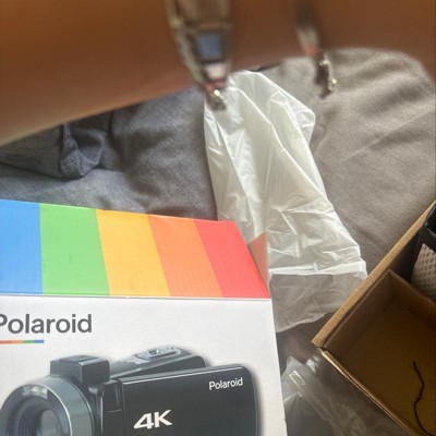 Polaroid 4K 18X Zoom hotsell Touch Screen Wi-Fi Camcorder - Black