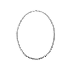 Ice City 6mm Cuban Link Necklace - Premium Silver Finish - 1 of 4