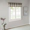 Polyoni Pintuck Light Filtering Striped Window Valance, Lightweight Textured Rod Pocket Top Valance for All Seasons - 4 of 4