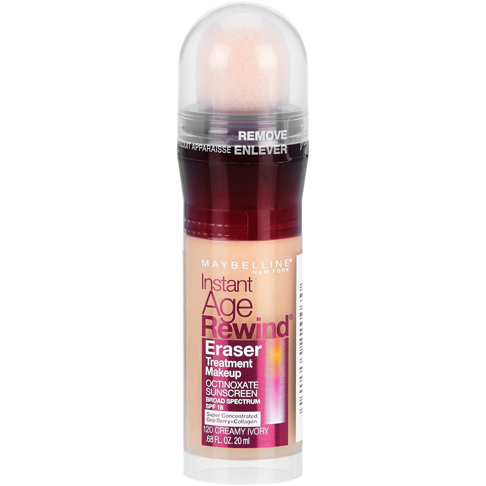 Maybelline Instant Age Rewind Treatment Foundation Makeup SPF 18 - 120 Creamy Ivory - 0.68 fl oz