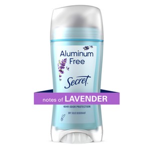 Secret Aluminum Free Deodorant for Women - Lavender - 2.4oz - 1 of 4