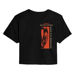 Women's - Predator - Badlands Alien Cropped Graphic T-Shirt - 1 of 4