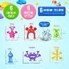 No-Hole Suction Cup Bath Toys, Sensory Fidget and Window Building Set for Kids Ages 3+ - 4 of 4