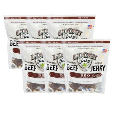 Nebraska Star Beef 1.5 oz BBQ Beef Jerky - Pack of 6