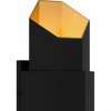 Quoizel Lighting Chasm 1 - Light Sconce in  Matte Black Gold - image 2 of 4