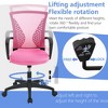 FDW Home Office Chair Mid Back PC Swivel Lumbar Support Adjustable Desk Task Computer Comfortable Mesh Chair with Armrest - 3 of 4