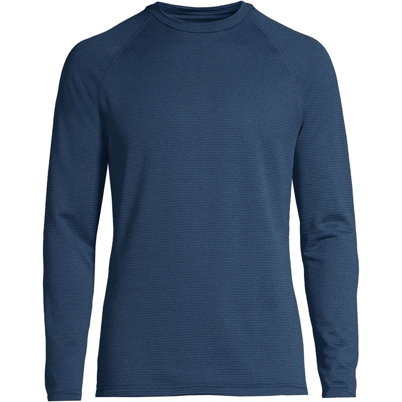 Lands' End Men's Long Sleeve Crew Neck Expedition Thermaskin Long Underwear Top, 3 of 6