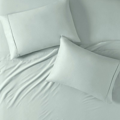 Aqua Organic Cotton King Deep Pocket Sheet Set