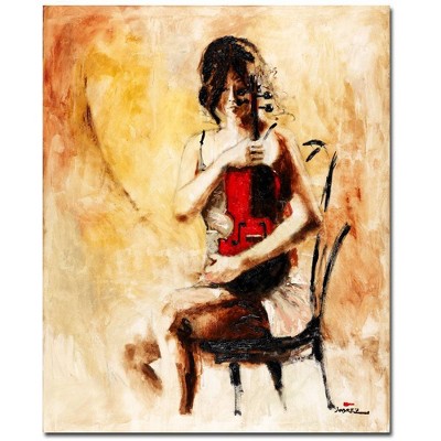 18" x 24" Divine Melody by Joarez - Trademark Fine Art