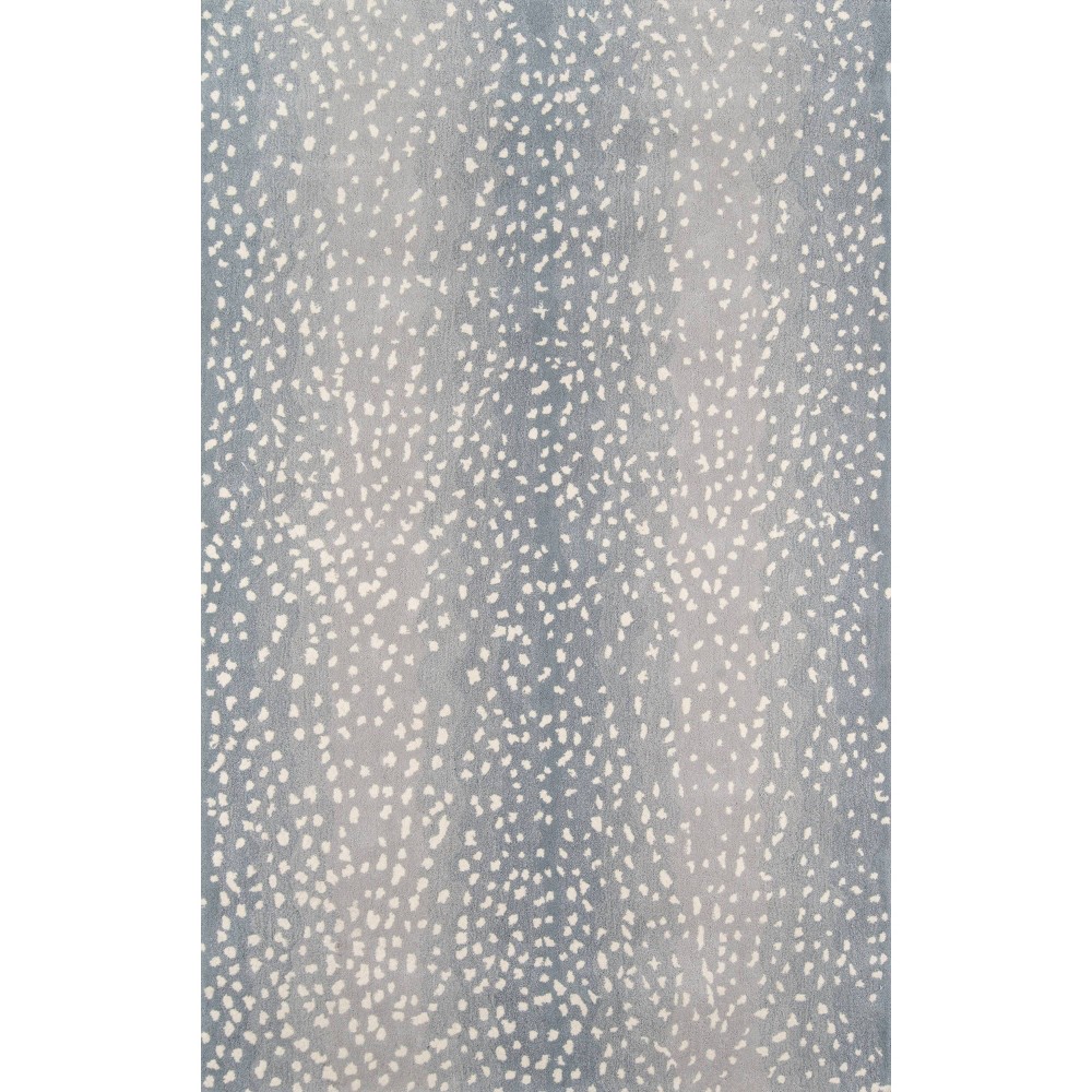 Photos - Area Rug 3'6"x5'6" Woodland Antelope Hand Tufted Wool  Blue - Erin Gates by Momeni