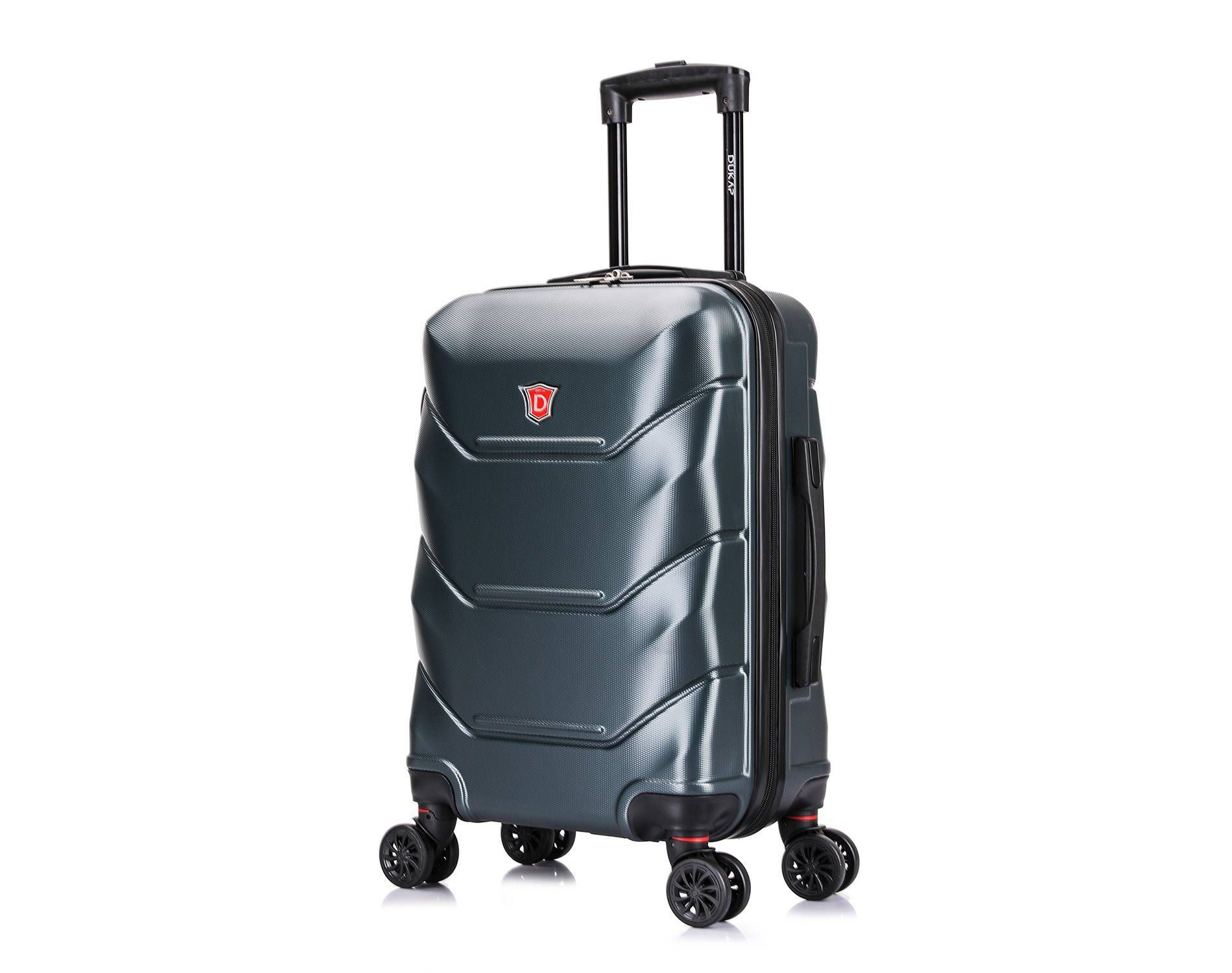 DUKAP Zonix Carry On Lightweight Hardside Spinner 20" Suitcase - Green