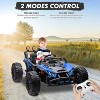 Jojoka 24V Ride-On Car for Kids with Remote Control, Electric Truck with Lights, Music, 4-Wheel Suspension, Power Wheels for Ages 2-7 - 4 of 4