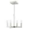 Livex Lighting Solna 4 - Light Chandelier in  Brushed Nickel - 3 of 4