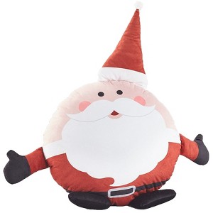 The Lakeside Collection Holiday Friends Pillow - Stuffed Accent Throw for Christmas - 1 of 4