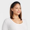 Velvet Padded Headband - A New Day™ Black - 2 of 3