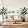 Bird of Paradise Artificial Bird of Paradise Plant 6FT(72in) Fake Palm Tree  with 14 Trunks Faux Leaves - 3 of 4