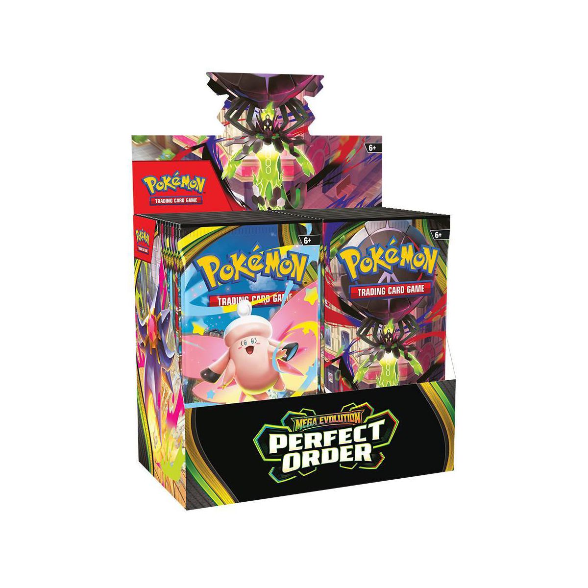 Pokémon Trading Card Game: Mega Evolution Perfect Order Booster Display