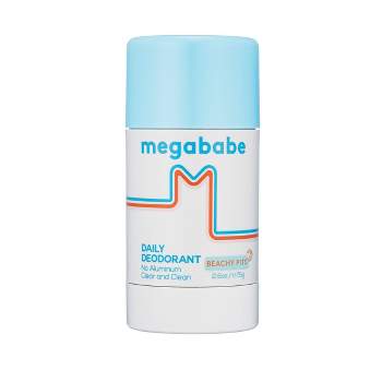 Megababe Beachy Pits Daily Deodorant - 2.6oz
