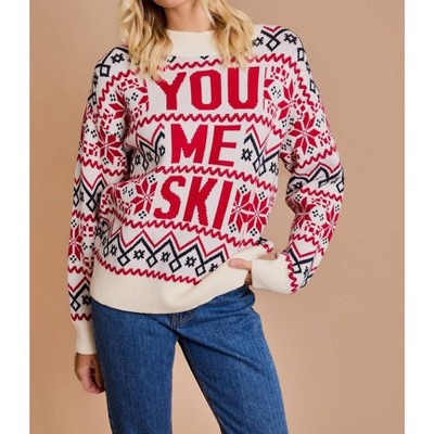 Women's You & Me Ski Sweater - GILLI