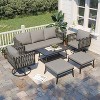 EROMMY Patio Furniture Set, 6 Pieces Outdoor Furniture - 2 of 3
